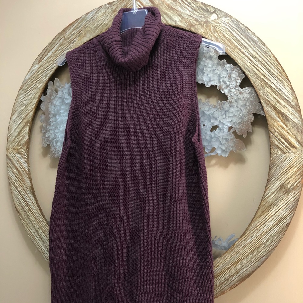 Merona Cowl neck sleeveless sweater, plus size